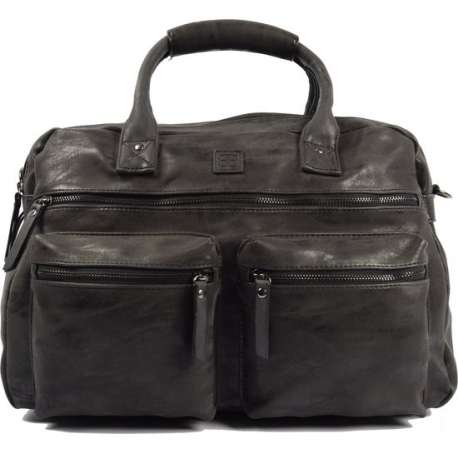 Bicky Bernard Laptoptas Omhang Hand & Schoudertas Western Bag - Laptop 15.4 inch Zwart - Black