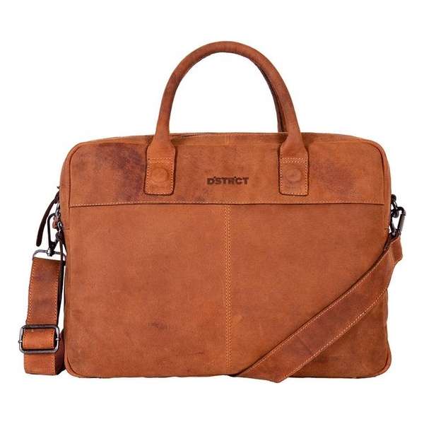 DSTRCT Wall Street Laptoptas - 15,6 inch - Cognac