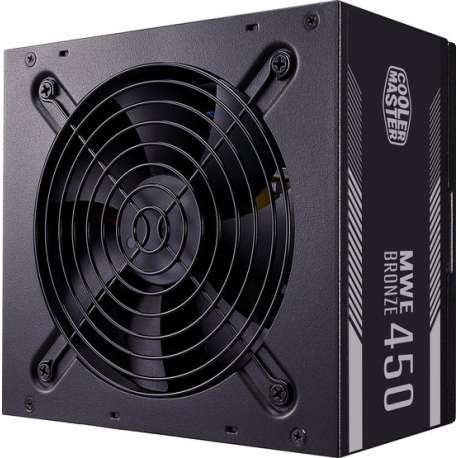 Cooler Master MWE 450 Bronze V2 power supply unit 450 W 24-pin ATX ATX Zwart