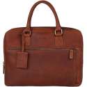 BURKELY Antique Avery Aktetas - 15,6 inch laptoptas - Cognac