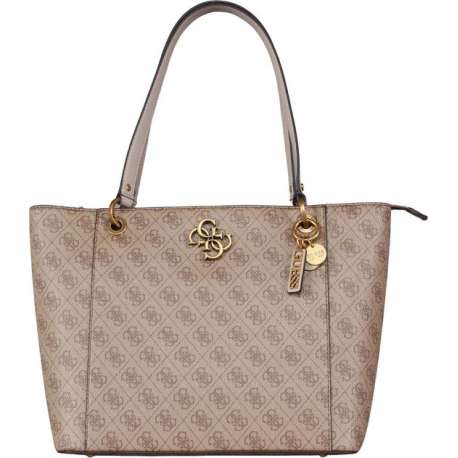 Guess - Noelle Elite Tote - Beige - Dames