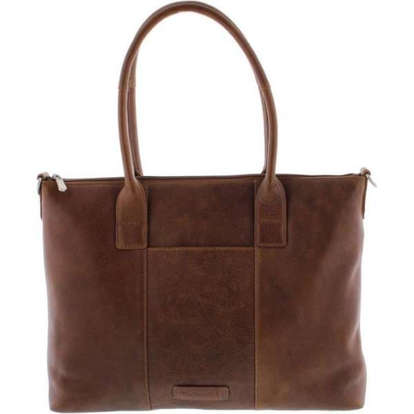 Plevier Business/Laptoptas 2-Vaks 15.6 Cognac 482