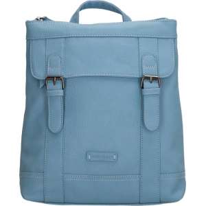 Enrico Benetti Jade 66506 dames rugtas met tablet vak - Jeans blauw