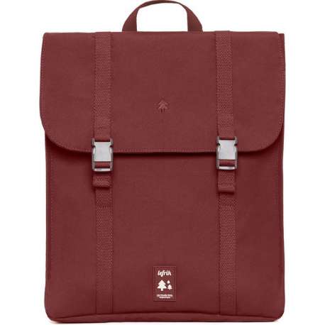 Lefrik Handy Laptop Rugzak - Eco Friendly - Recycled Materiaal - 15 inch - Bordeaux Rood