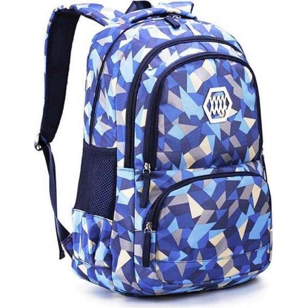 Rugzak met Etui - Blauw - Back to School Backpack