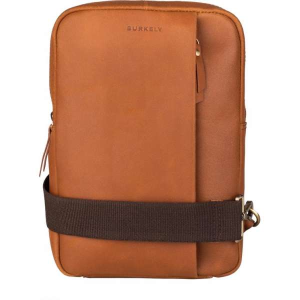 BURKELY Jimmy X-Body Crossbodytas - Cognac