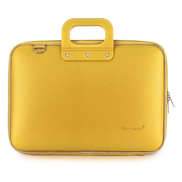 Bombata Classic Laptoptas 15 inch Geel