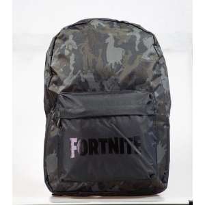 Fortnite Rugzak-Schooltas-Zwart 45x30x13cm