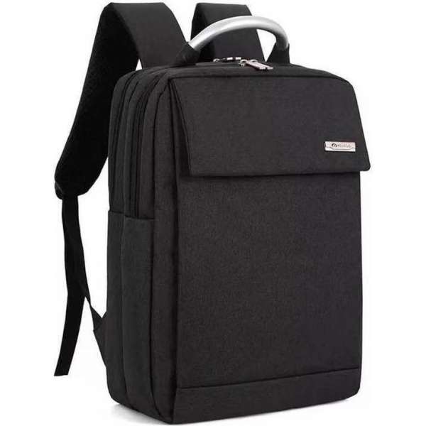 Rugzak | Compacte 15.6 Inch Laptoptas | Schooltas | Geschikt voor Boeken | Spatwaterdicht | Lovnix Bag105 KY-Z | Zwart