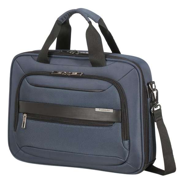 Samsonite Laptopschoudertas - Vectura Evo Laptop Bailhandle 14.1 inch Blue