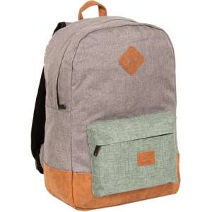 New Rebels Creek Round Shape Backpack Anthracite/Mint VI | Rugtas | Rugzak.