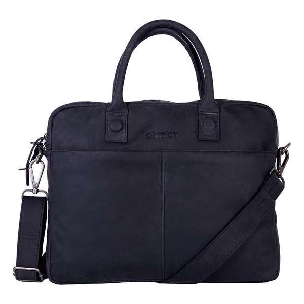 DSTRCT Wall Street  Aktetas - 15,4 inch laptoptas - Zwart