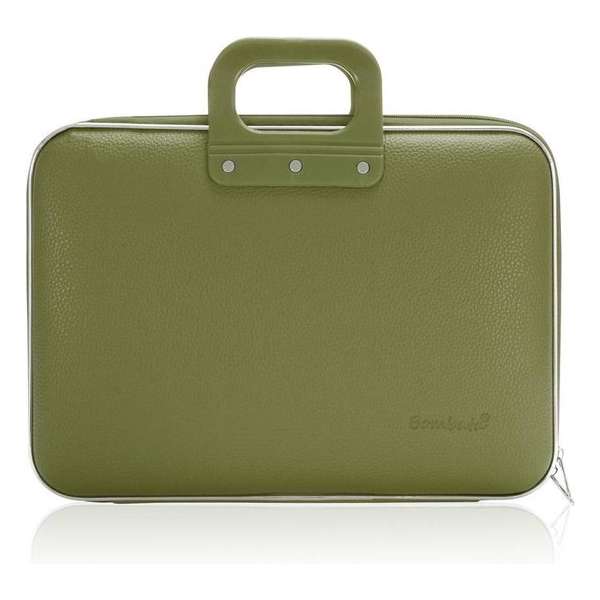 Bombata Classic Business 15 inch Laptoptas - 15,6" / Khaki Groen