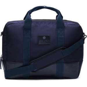 Sem Lewis Northern Hampstead Navy Blue Laptoptas  - blauw