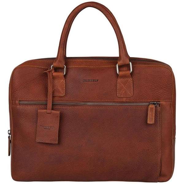 BURKELY Antique Avery Unisex Handtas Cognac