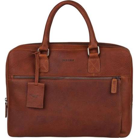 BURKELY Antique Avery Unisex Handtas Cognac