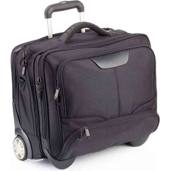 Dermata Business Laptop Trolley Nylon 3456NY Zwart