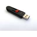 USB Sandisk Cruzer 256GB Stick / Flash Drive / Zwart-Rood