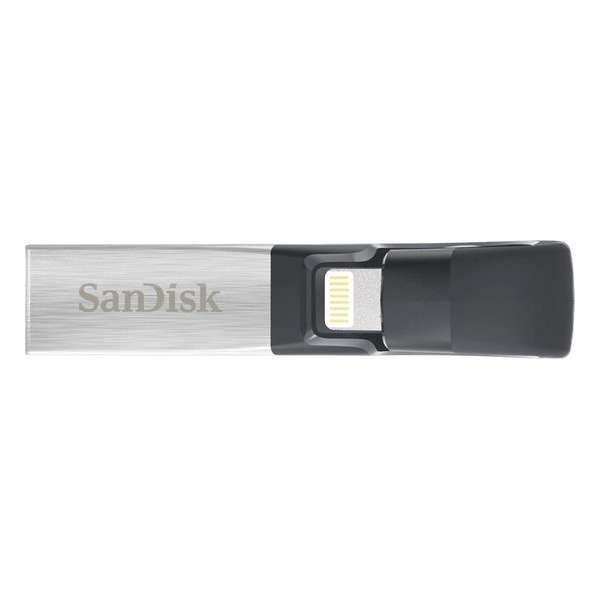 SanDisk iXpand | 64GB | USB 3.0 + Apple Lightning