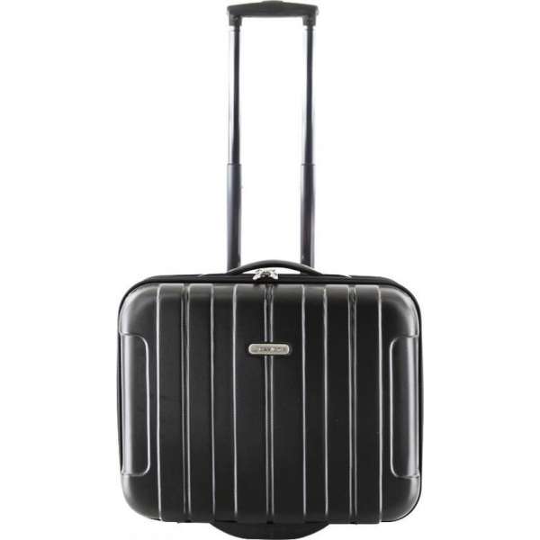 Pilot case met wielen Davidts 15 inch - zwart - ABS