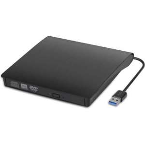 Precious Brand: CD/DVD - Plug & Play Combo Drive Speler - USB 3.0 - Cd/Dvd Brander - CD-Rom Disk Lezer - Hoge snelheid - Zwart