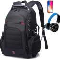 Bange Guard - backpack laptop rugzak 15,6 inch - reistas - schooltas - schoudertas - 40 liter - zwart