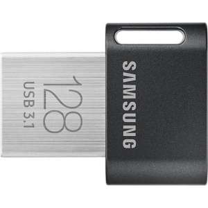 Samsung MUF-128AB USB flash drive 128 GB USB Type-A 3.2 Gen 1 (3.1 Gen 1) Zwart, Roestvrijstaal