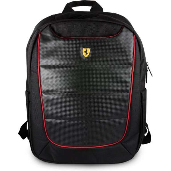 Ferrari universeel 15 inch Multicolor Rugtas - Scuderia - FEBP15BK