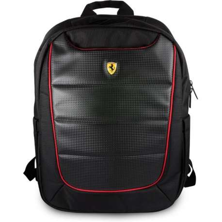 Ferrari universeel 15 inch Multicolor Rugtas - Scuderia - FEBP15BK