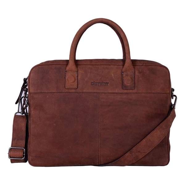 DSTRCT Wall Street Business Laptoptas 15.6'' Brown