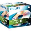 Philips CR7A0NJ10 - CD-R 80Min - 700MB - Audio - Jewelcase - 10 stuks