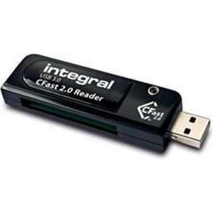 Integral INCRUSB3.0CFAST geheugenkaartlezer Zwart USB 3.0 (3.1 Gen 1) Type-C