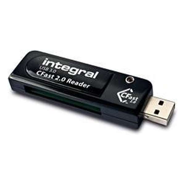 Integral INCRUSB3.0CFAST geheugenkaartlezer Zwart USB 3.0 (3.1 Gen 1) Type-C