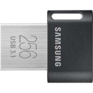 Samsung MUF-256AB USB flash drive 256 GB USB Type-A 3.2 Gen 1 (3.1 Gen 1) Zwart, Roestvrijstaal