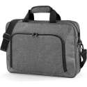 Luxe werktas/laptoptas grijs 41 x 30 cm - Laptop documenten schoudertas 13 liter