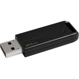 Kingston Technology DataTraveler 20 USB flash drive 64 GB USB Type-A 2.0 Zwart