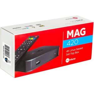 MAG 420 4K UHD IPTV ontvanger