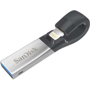 SanDisk iXpand Flash Drive | 32 GB | USB 3.0A + Apple lightning
