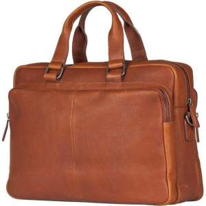 Burkely Antique Avery Laptoptas - 15,6 inch - Cognac