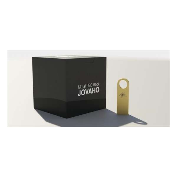 JoVaHo Indestructible series - LIMITED EDITION GOLD 64GB - 3.0 USB stick - flash drive opslag - metaal - GOUD