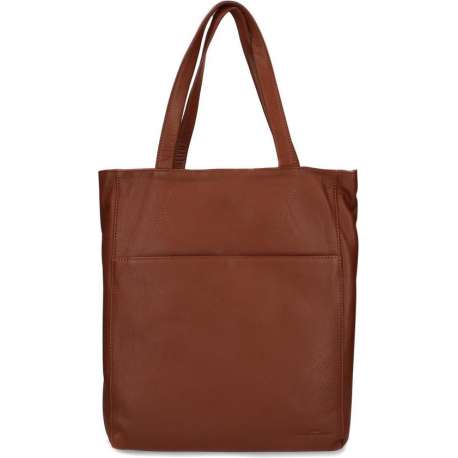 Sacha Unisex Shopper Cognac