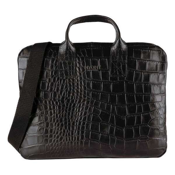 MYOMY MY PHILIP BAG Laptoptas - croco black