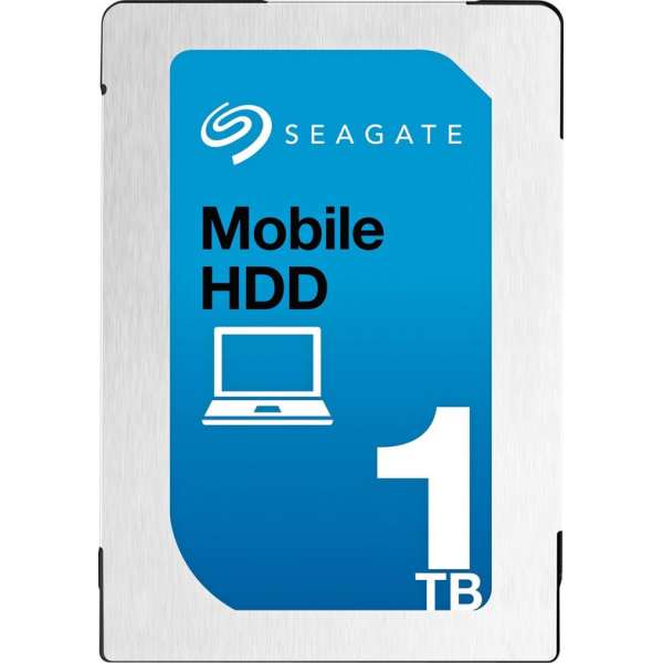 Seagate interne harde schijven 1TB, SATA 6Gb/s, 128MB, 13 ms, 600 MB/s, 140MB/s, 0.48%, Halogen-free, RoHS compliance
