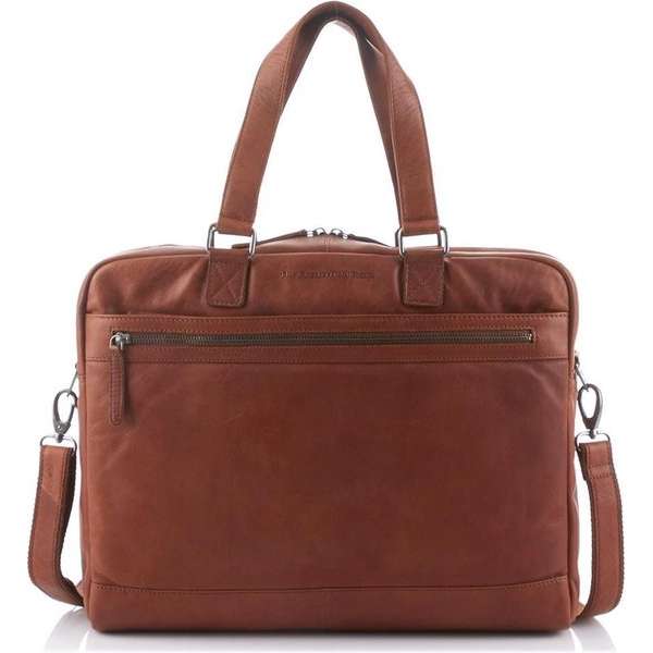 Chesterfield Blackburn Laptoptas 15.6 inch cognac