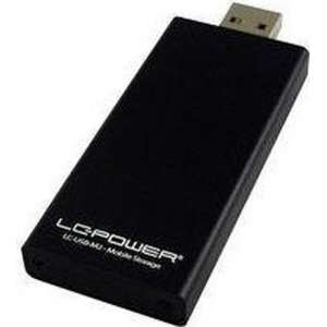 LC-Power LC-USB-M2 behuizing voor opslagstations M.2 SDD-behuizing Zwart