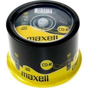 Maxell MAX27051 CD-R 700MB 50stuk(s) lege cd