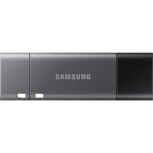 Samsung Duo Plus USB flash drive 64 GB USB Type-C 3.2 Gen 1 (3.1 Gen 1) Zwart, Grijs