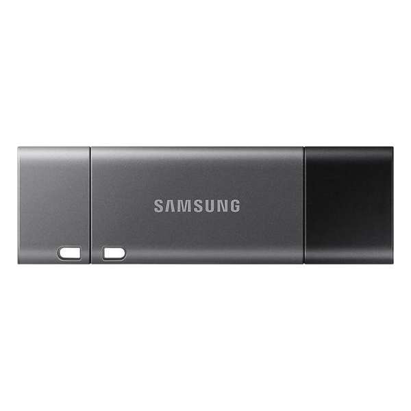 Samsung Duo Plus USB flash drive 64 GB USB Type-C 3.2 Gen 1 (3.1 Gen 1) Zwart, Grijs