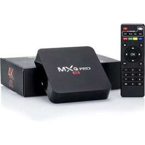 Android tv box MXQ PRO 4K + Kodi (TV, Zenders, Series, Films)