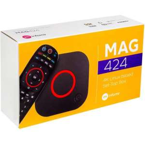 Infomir MAG 424 4K UHD IPTV ontvanger